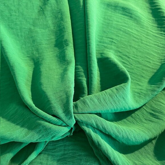 ChicSoul Green Oversized Knot Front T Shirt- Size XL - Picture 3 of 7